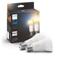 Miniatyrbillede 1 af 8: Hue White Ambiance E27 2-pak