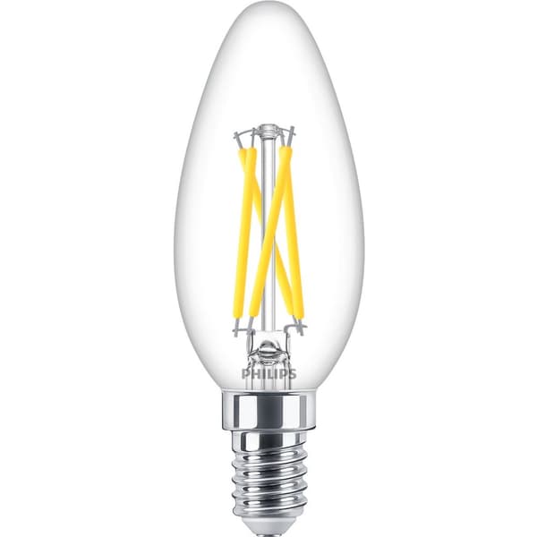 LED E14 Crown 2,5W (25W) Clear Dim WarmGlow 340