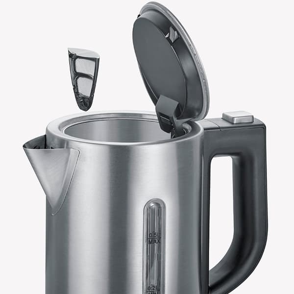 Rejsekedel rustfrit stål 0,5l 115/230V inkl. krus WK3647