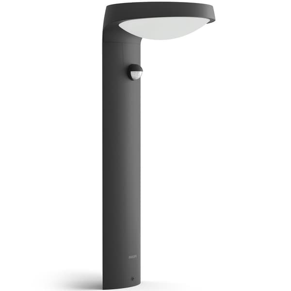 Tyla Piedestal Solcelle IR sensor Ultra Effektiv LED 255lm IP44 antracit