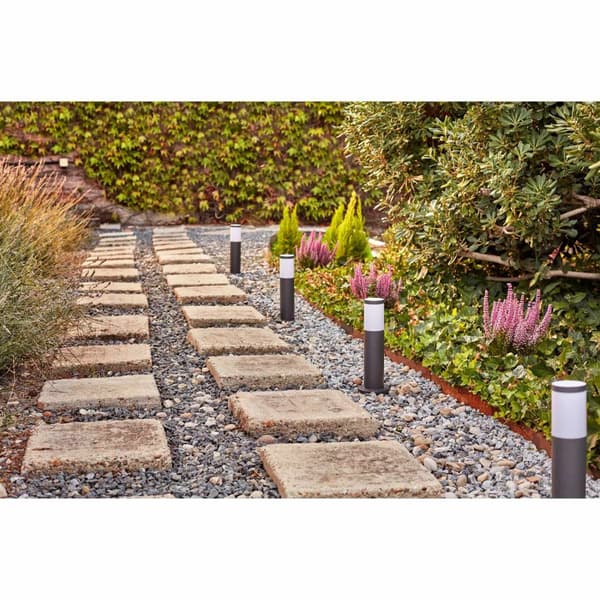 GardenLink Utrecht Piedestal Cool hvid 660lm antracit