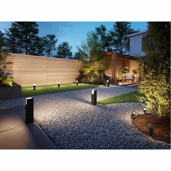 GardenLink Utrecht Piedestal Cool hvid 660lm antracit