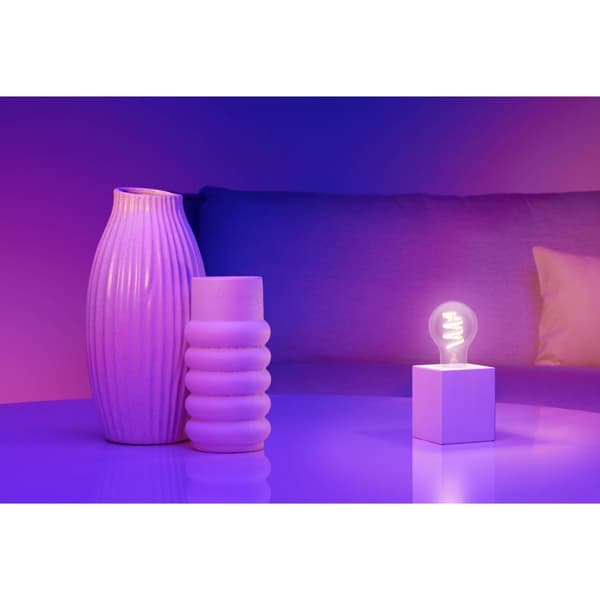 WiFi Smart LED E27 40W Filament Farve + Varm-kølig hvid 470lm