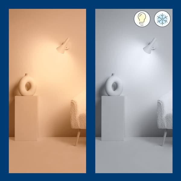 WiFi Smart LED E14 Kron 40W Färg + Varm-kallvit 470 lm 3 pack