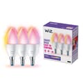 Miniatyrbild 1 av 8: WiFi Smart LED E14 Kron 40W Färg + Varm-kallvit 470 lm 3 pack