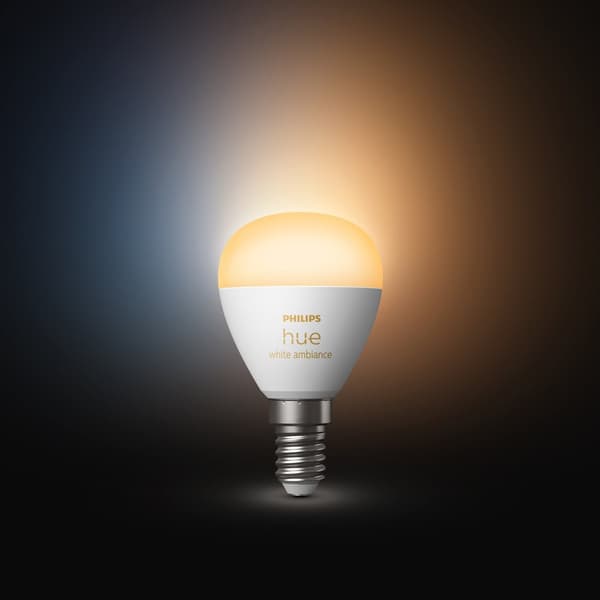 Hue White Ambiance E14 Globe 1 kpl