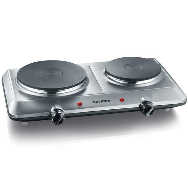 Kokplatta Dubbel Rostfri DK1014 2500W.