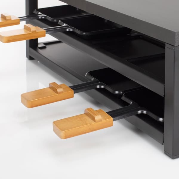 Raclette 162655 Black Steel Raclette for 8 personer.