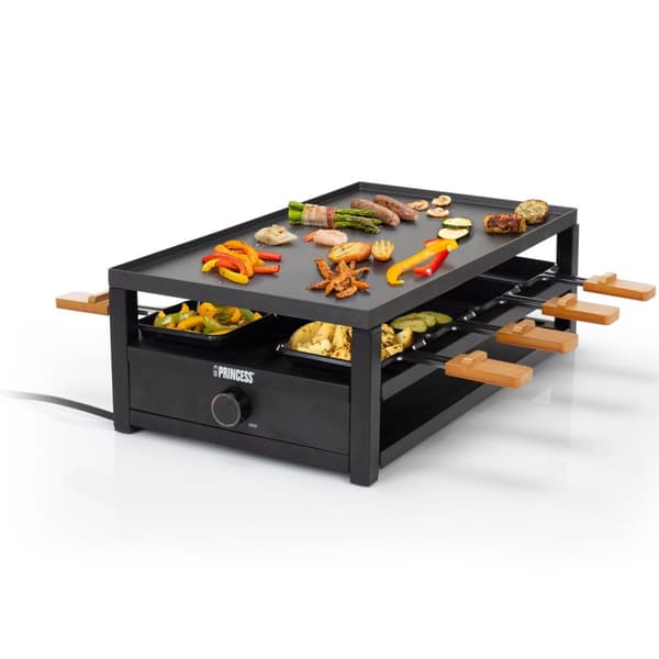 Raclette 162655 Black Steel Raclette for 8 personer.