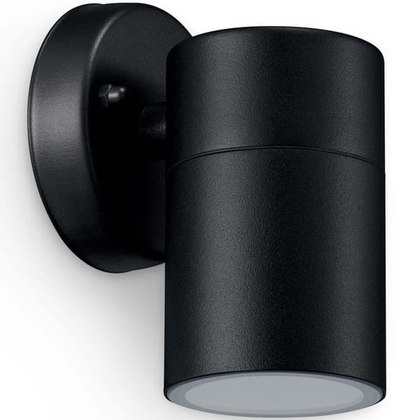 Kylis Vægarmatur Downlight (GU10 base) IP44 Rustfrit stål Sort Sort