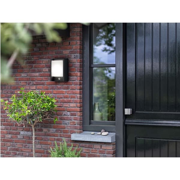 Arbor Væglampe Sensor Ultra Effektiv LED 3,8W 800lm Antracit
