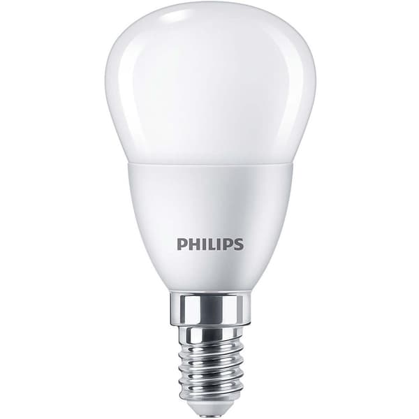 4-pakning LED E14 Globe P45 5W (40W) Frost 470lm