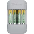 Miniatyrbilde 1 av 7: Eco Charger Pro Resirkulert inkl. 4x AA 2100 mAh