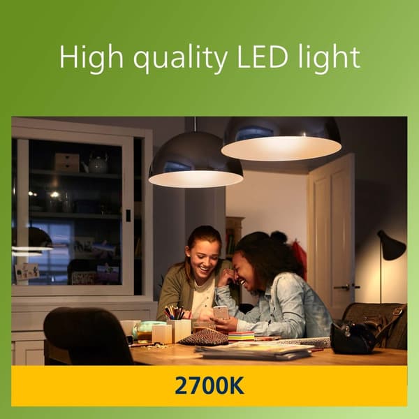 LED E27 Normal 5,2W (75W) Klar 1095lm 2700K Energiklasse A