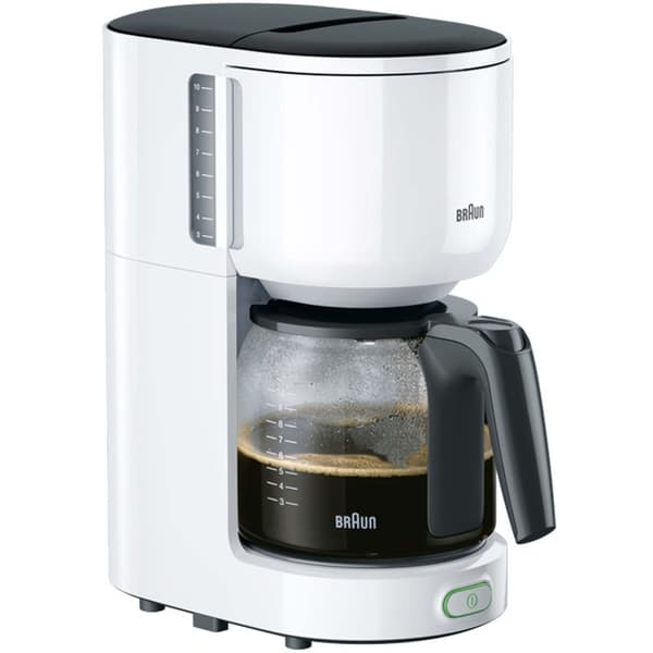 Kaffemaskine KF3100WH PurEase 10 kopper 1000W