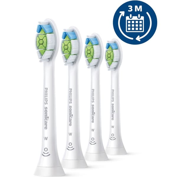 Børstehode Sonicare W2 Optimal 4 stk Hvit HX6064/10