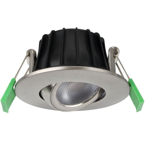Ellen Infälld downlight Dim-to-Warm 520lm IP65 1-pack Borstad stål