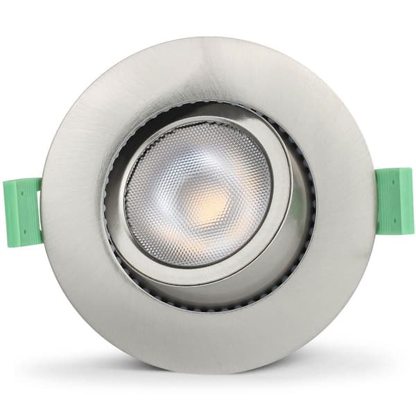 Ellen Infälld downlight Dim-to-Warm 520lm IP65 1-pack Borstad stål