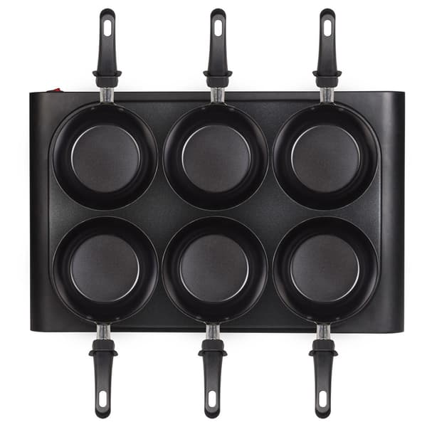 Wokset 6 värillistä pannua