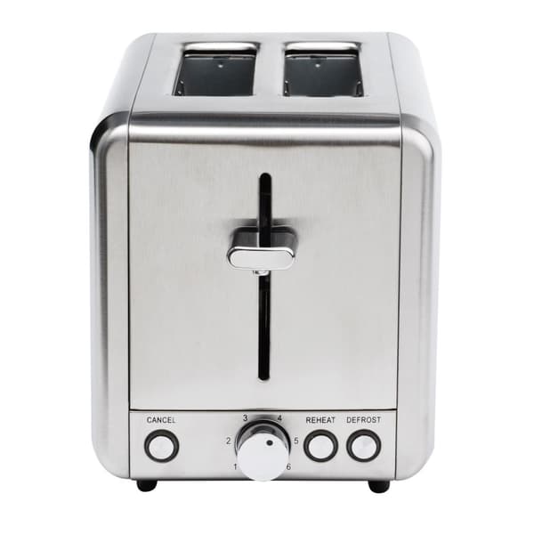 Brødrister 2 skiver 925W BR220 Rustfri