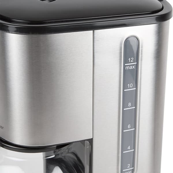 Kaffebryggare Digital 12-koppar/1,5L KB210 Rostfri