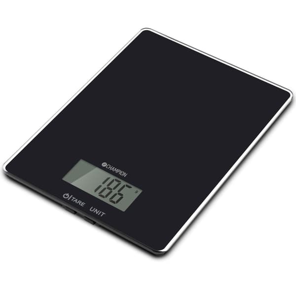 Kjøkkenvekt Glass 5kg KV110 Sort