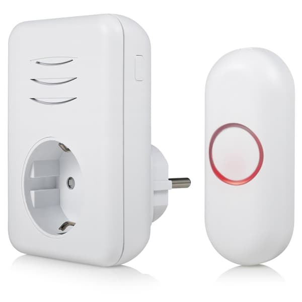 Trådlös dörrklocka Plug-in 230V