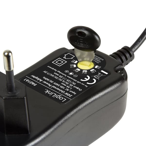 Netadapter 230V-> 3-12V 2A 24W