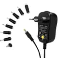Miniatyrbillede 2 af 8: Netadapter 230V-> 3-12V 2A 24W