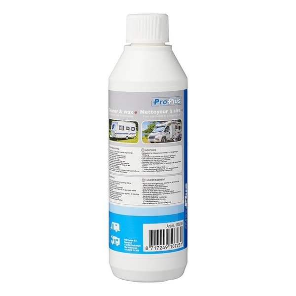 Cleaner & Wax 500ml asuntovaunuihin ja matkailuautoihin