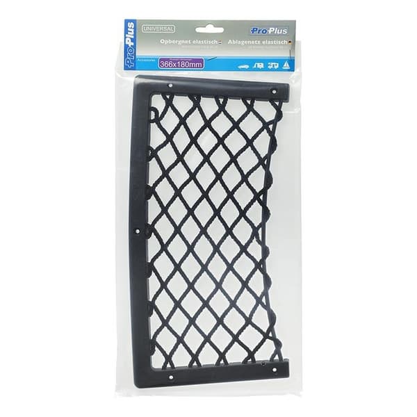 Oppbevaringsnett strikk 366x180mm med plastramme NS-14