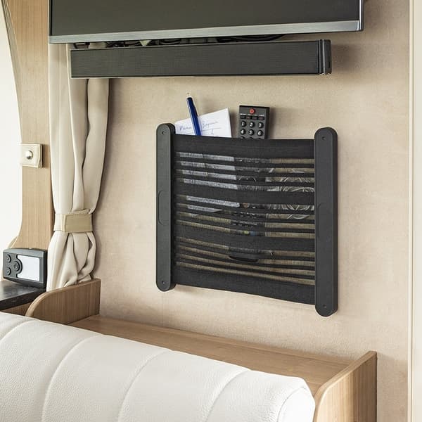 Opbevaringsnet elastik S 24x26,5cm med plastbeslag