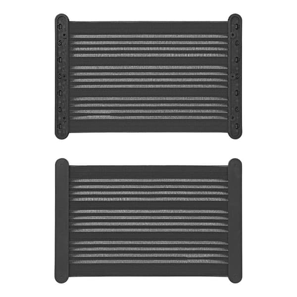 Opbevaringsnet elastik L 40x26,5cm med plastbeslag