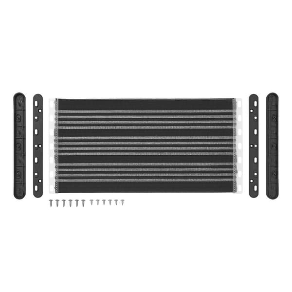 Opbevaringsnet elastik XL 50x26,5cm med plastbeslag