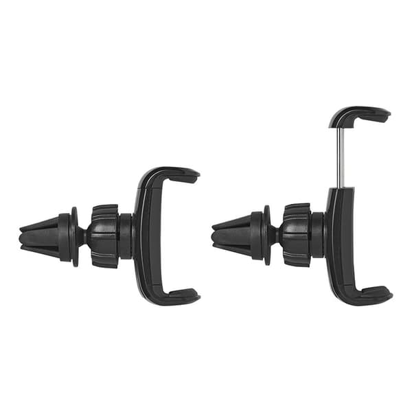 Universal smartphoneholder med fjeder til ventilationsgitter