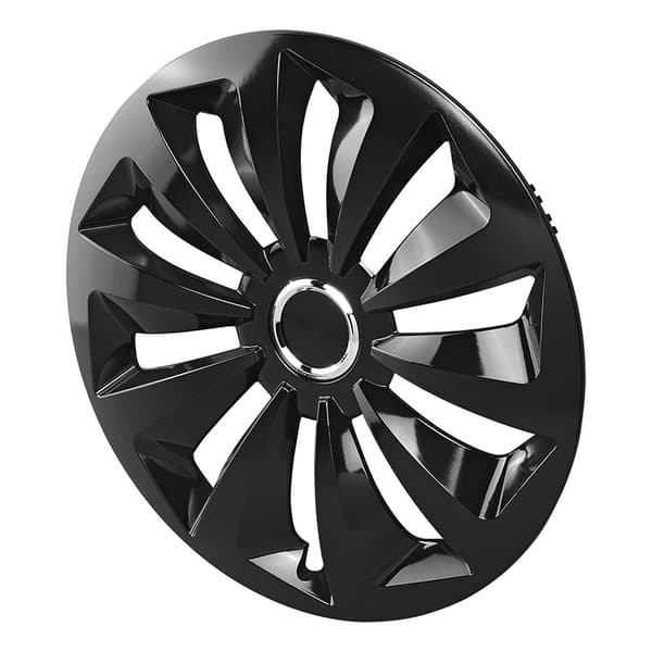 Hjuldekselsett Fox black 16 tommer 4 stk i utstillingsboks