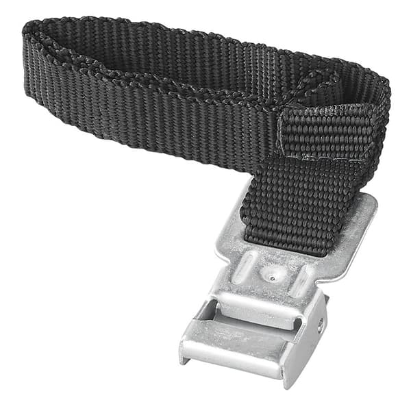 Knyt stropper med metallspenne 18mm-30cm - sett med 2 stk