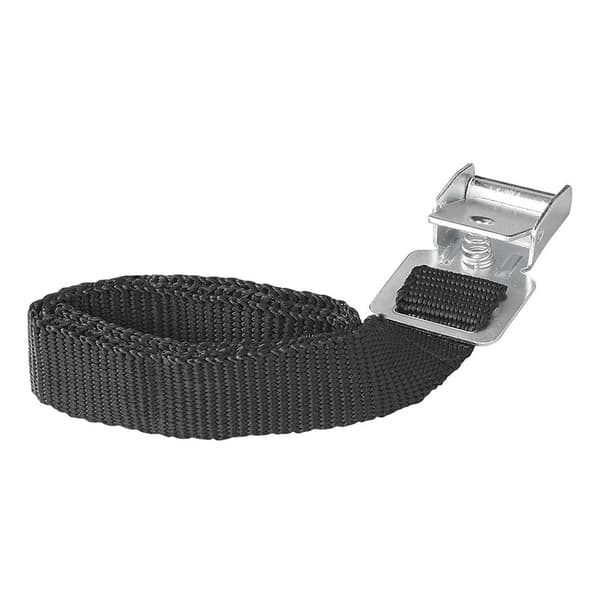 Knyt fast remmar med metallspänne 18mm-50cm - set med 2 delar