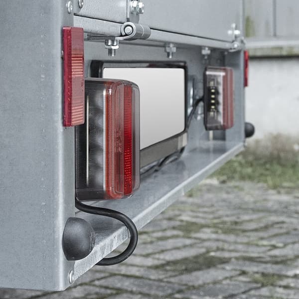 Trailerlygter LED med magneter 7,5+2,5M kabel