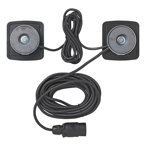 Trailerlygter LED med magneter 7,5+2,5M kabel