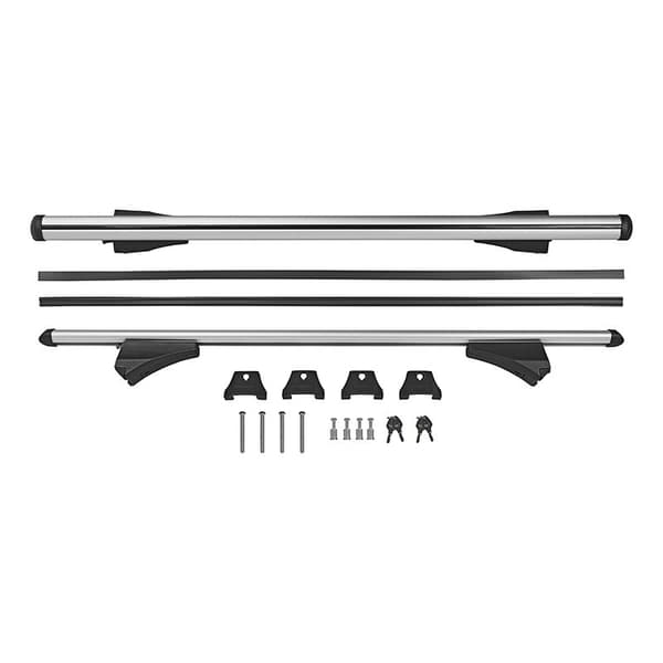 Tagrælingsbøjler til lukkede tagræling 120cm aluminium 75kg