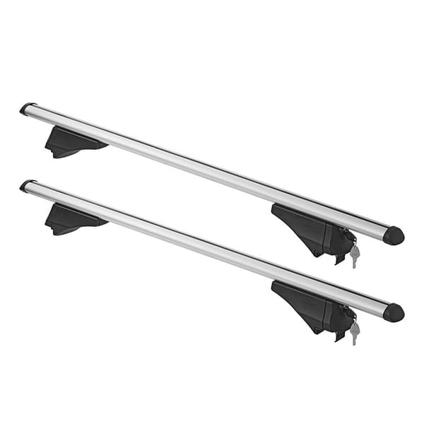 Tagrælingsbøjler til lukkede tagræling 120cm aluminium 75kg