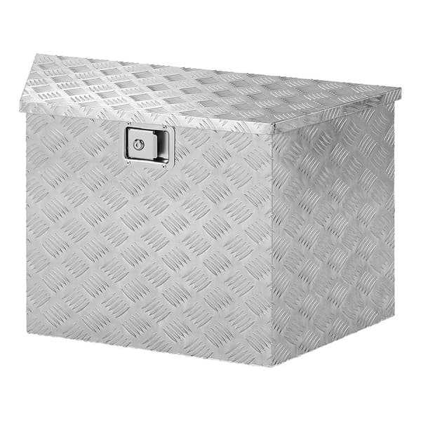 Trailerværktøjskasse aluminium til trækstangsmontering 830/540 x 360 x H490 mm