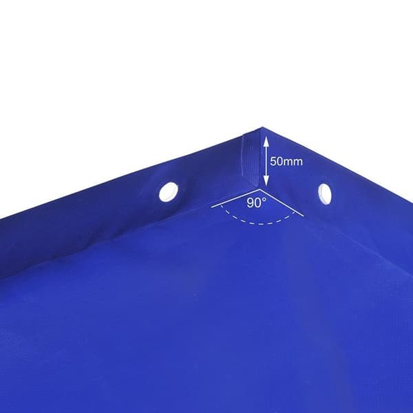 Släpvagnsöverdrag med elastisk snöre 2075x1140x50mm