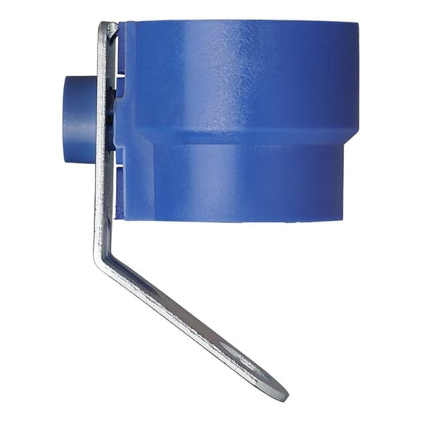 Pluggholder plast blå