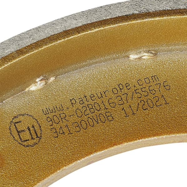 Bremsesko sett egnet for Peitz R234-76 230x40mm