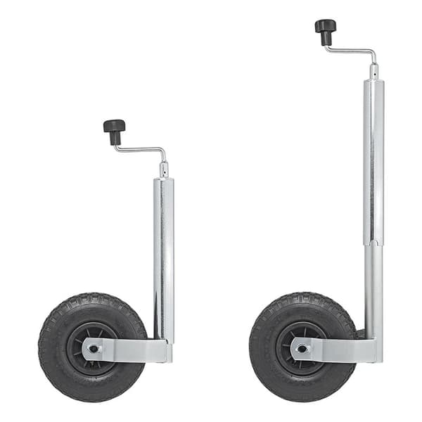 Jockey-pyörä 48mm muovivanne ilmarenkaalla 260x85mm