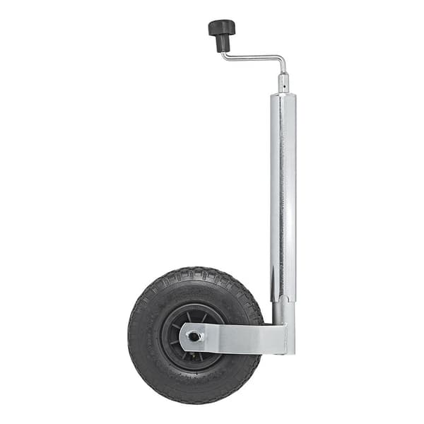 Jockey-pyörä 48mm muovivanne ilmarenkaalla 260x85mm