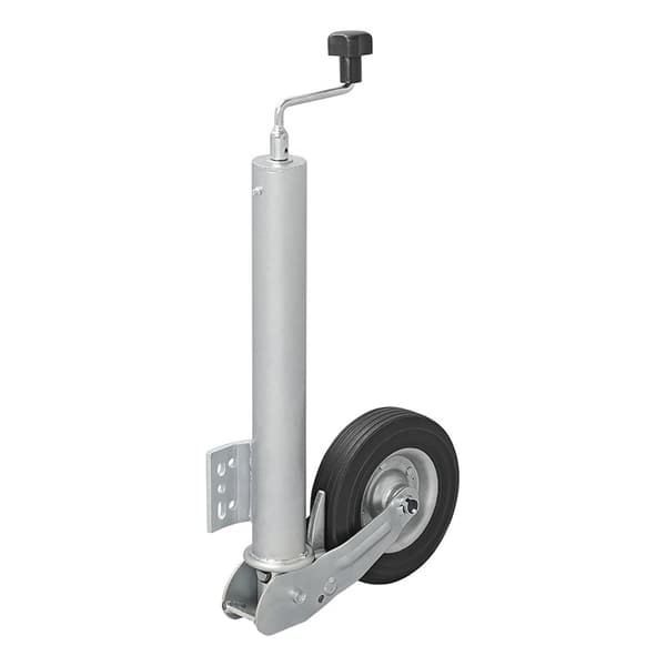 Jockey-pyörä 60mm metallivanne umpikumirenkaalla 200x60 taitettava
