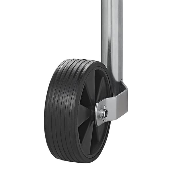 Jockey-pyörä 48mm muovivanne umpikumirenkaalla 220x70mm